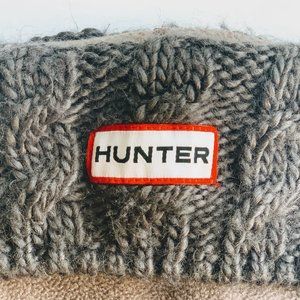 Hunter Tall Boot Sock Liners - Grey Cable Knit - Size L